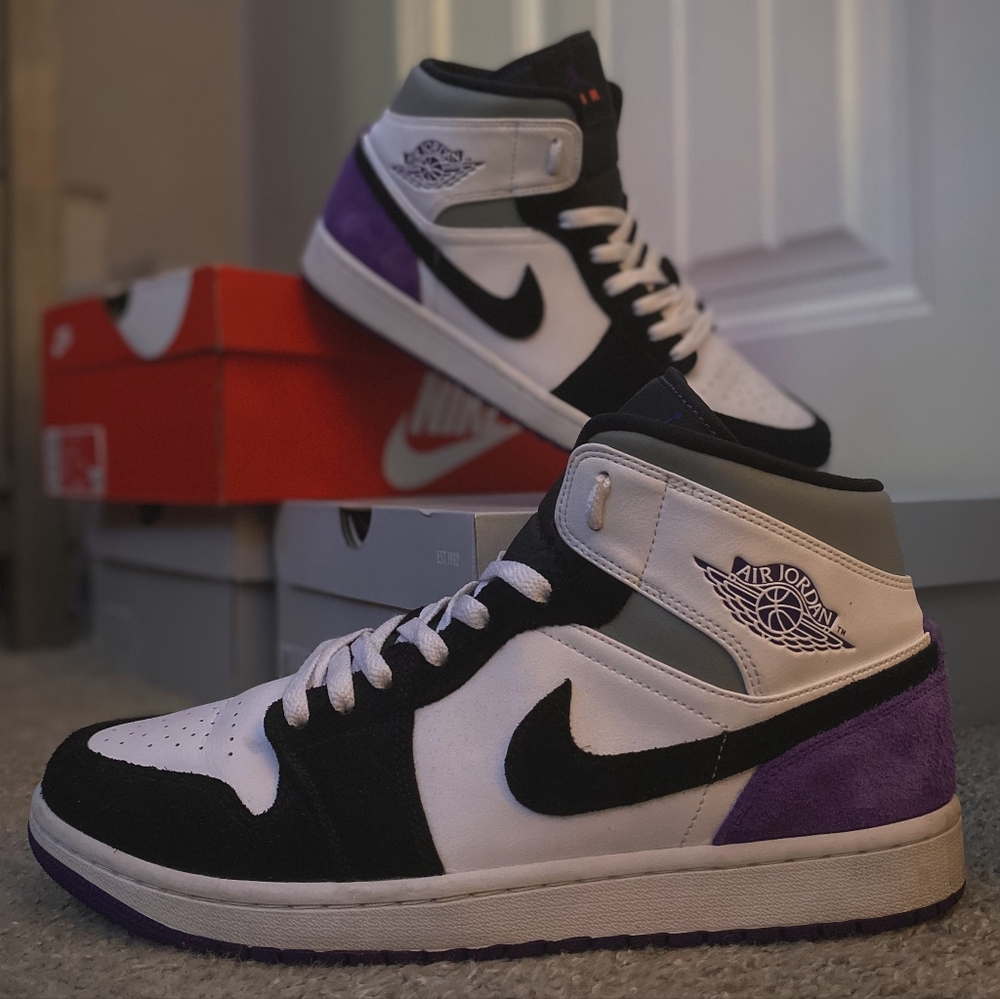 Purple Jordan Ones